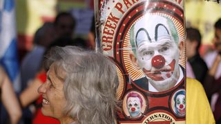 Вицове за кризата: Германия напуска еврозоната, но си взима и еврата