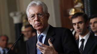 Марио Монти представи новото италианско правителство на технократи