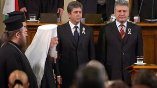 Речта <span class="highlight">на</span> Георги Първанов при полагането <span class="highlight">на</span> клетва за президент втори мандат - 19 януари 2007 г.