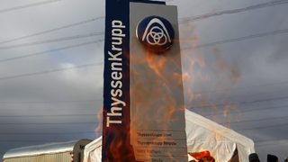 "<span class="highlight">Тисен</span> - <span class="highlight">Круп</span>" планира да съкрати 2000 души