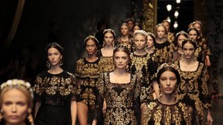 Фотогалерия: Dolce & Gabbana на Седмицата на модата в Милано