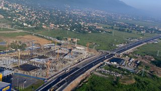 Фотогалерия: Новото трасе на околовръстното от птичи поглед