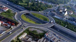 Фотогалерия: Новото трасе на околовръстното от птичи поглед