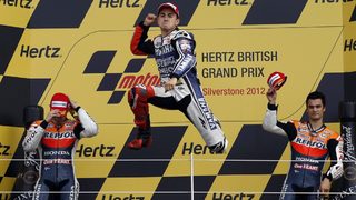 Хорхе Лоренсо спечели трета поредна победа в MotoGP