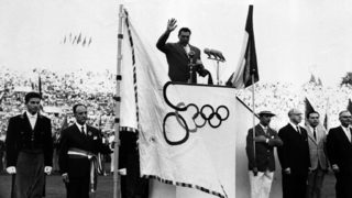 Рим 1960: Папата благославя олимпийците