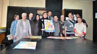 Рисунката на 11-годишна художничка спечели конкурса "Рецептите на баба"2013