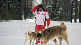 Фотогалерия: Путин с кучето, подарено от Борисов