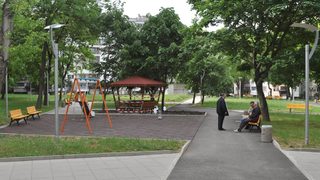 Нов парк е изграден в комплекса "Братя Миладинови" в Бургас