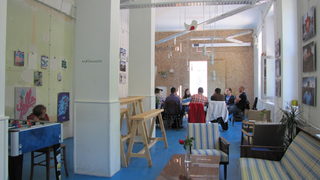 Зелените детайли на Betahaus