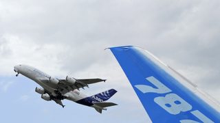 "Еърбъс" получи повече поръчки от "Боинг" в Бурже