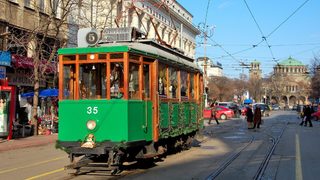 Siemens представя един от първите исторически трамваи на София