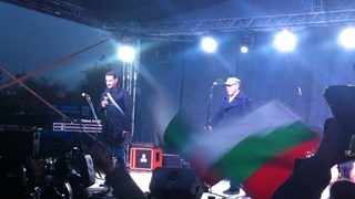 Музиканти свириха в центъра на София в подкрепа на антиправителствените протести