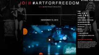 Мадона сподели видео от бургаския мост в проекта си Art For Freedom
