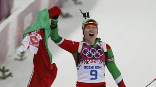 <span class="highlight">Дария</span> <span class="highlight">Домрачова</span> донесе първа титла в историята на беларуския биатлон