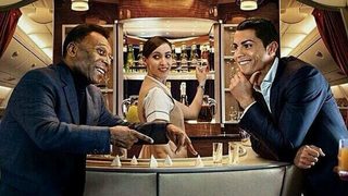 <span class="highlight">Emirates</span> заложи на Роналдо и Пеле в рекламата за световното (видео)