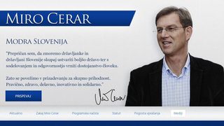 Новото политическо лице Миро Церар може да е следващият премиер на Словения, сочи проучване