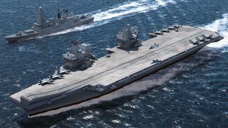 Елизабет II кръщава днес най-големия боен кораб, строен някога във Великобритания