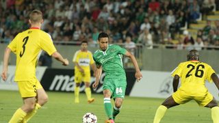 "Лудогорец" направи 1:1 с "Дюделанж" в тренировъчно темпо