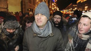 Алексей Навални беше арестуван, след като наруши домашния си арест