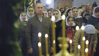 Путин отново посрещна Коледа на село