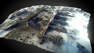 Журналисти пресъздадоха в 3D разрухата на летището в Донецк