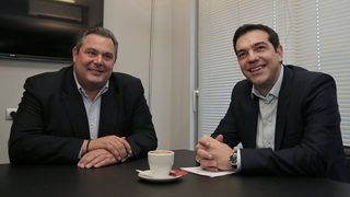 СИРИЗА се споразумя за правителство с десните популисти от "Независими гърци"
