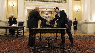 Алексис Ципрас положи клетва като премиер на Гърция