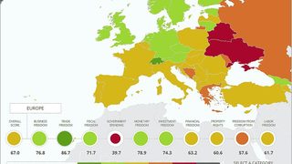 България се изкачва в Индекса на икономическата свобода за 2014 г.