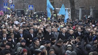 Фотогалерия: Една година след събитията на Майдана