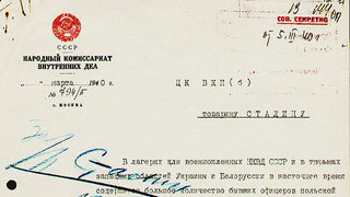 Грамофон като награда за масова екзекуция - изминаха 75 години от <span class="highlight">Катинското</span> <span class="highlight">клане</span>