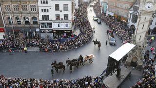 Фотогалерия: Погребението на <span class="highlight">Ричард</span> <span class="highlight">III</span> над 500 години след смъртта му