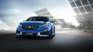 "Пежо" направи хибрид на 308 с мощност 500 конски сили