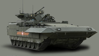 Русия за пръв път показа изцяло новия си танк "<span class="highlight">Армата</span>"