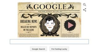 Google отбеляза 151 г. от рождението на пътешественичката Нели Блай