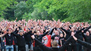 Фенове на ЦСКА от всички страни: Търпението към собствениците се изчерпа