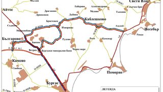 Как да се заобиколи ремонтът между Бургас и Сарафово (схема)