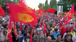 Видео: Гръцките комунисти призоваха за невалиден вот на референдума