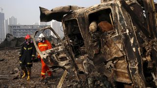 Броят на загиналите в Тянцзин достигна 112