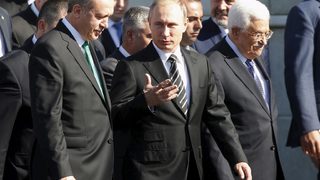 И Ердоган при Путин заради Сирия