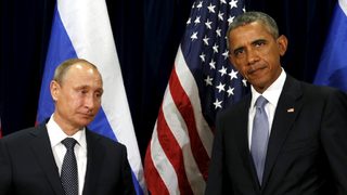 Срещата Обама-Путин започна хладно и приключи без коментари (видео)