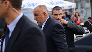 Борисов отказа да коментира поведението на Сидеров, бил от опозицията