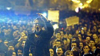 В Румъния е в ход кадифена революция на младите