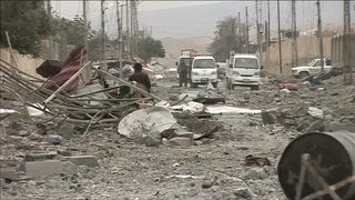 Видео: Хаос и руини в <span class="highlight">Синджар</span> след едногодишната обсада на "Ислямска държава"