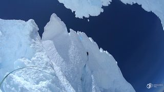 Красотата и опасността на бялото в Патагония