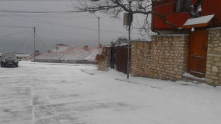 Северното крайбрежие в сняг