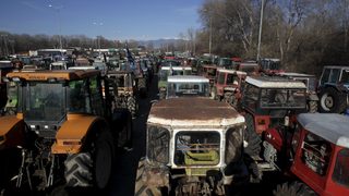 Пунктове на границата с Гърция отново са блокирани, протестите на фермерите продължават