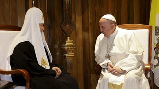 За пръв път в историята папа и руски патриарх се срещнаха в комунистическа Куба