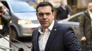 Гръцкият премиер Алексис Ципрас пристига в София