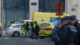 Видео от взрива в метрото в Брюксел