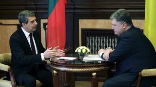 България ще отстоява зачитането на суверенитета на Украйна, заяви Плевнелиев